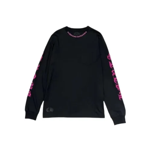 Chrome Hearts Мужские черные футболки