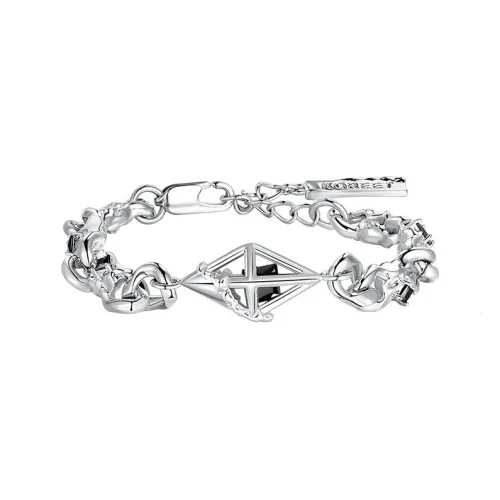 KOREET Белое золото с покрытием медные браслеты унисекс