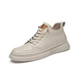 Бежевый, без подкладки, обувь