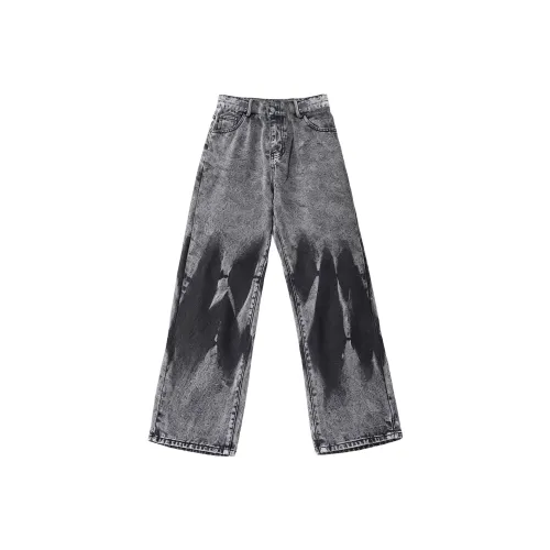 H.V.G.A Черные Унисекс Джинсы