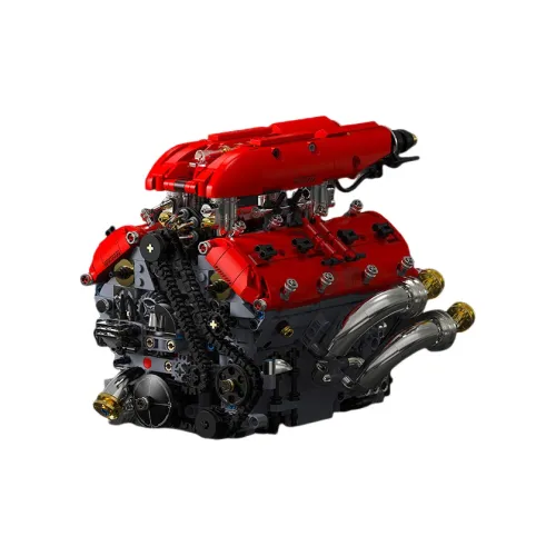 JIZHUAN V8 Турбо Engine Электрический Механический Пазл Конструкторы Сборные модели