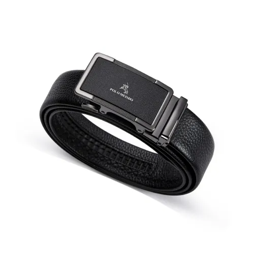 POLOMEISDO Телячья кожа Премиум Модный Boyfriend Ремень Мужской Металлический Элегантная Коробка Ширина Тела 3,5 см