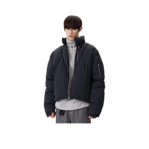 HYUNDAI Черный Унисекс Пуховики