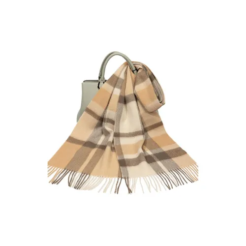 PIERRE CARDIN 100% шерсть Корейский стиль Элегантный Атмосферный Шарф Женские