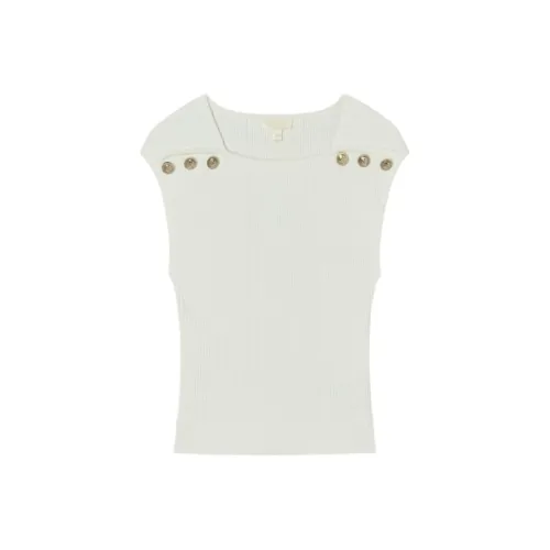 GUESS Сливочный Женский Топы без рукавов