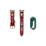 [Красный + Темно-зеленый силиконовый чехол]