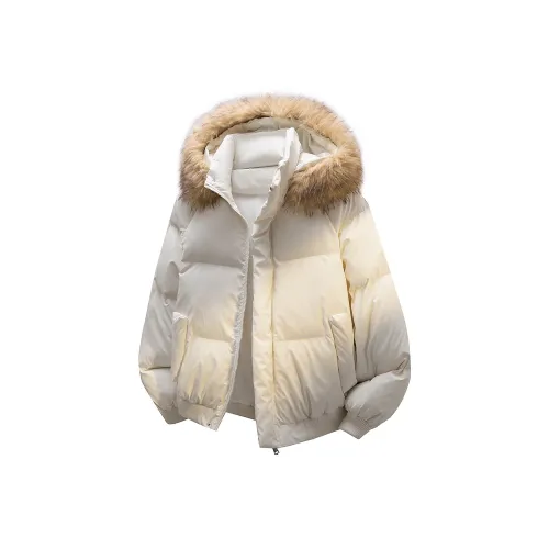 DOUBLEFISH Хлопковый пуховик унисекс