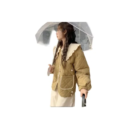 PAZZO Экрю Женские пуховики