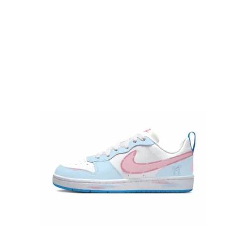 Nike Court Borough Детские Скейтбординги Низкий Топ Светло-Синий KIDS