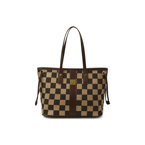 Chinllo ПУ (полиуретан) Сумка через плечо Стандартная Женская Кофейного цвета