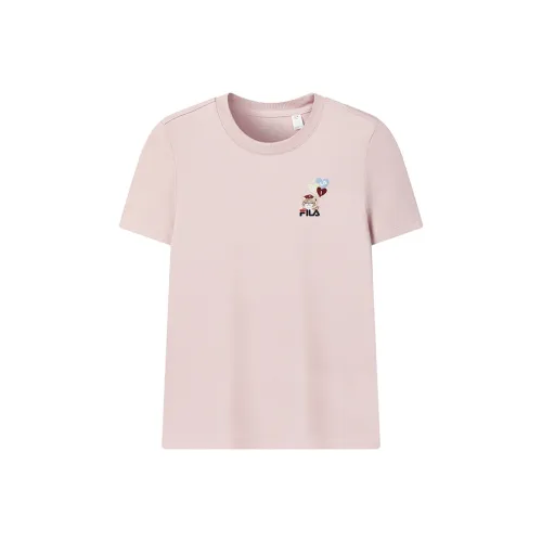 FILA ORIGINALE T-Shirt Женская Голая Розовая