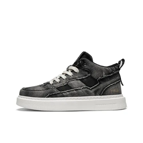 TFWLJ Slip-resistant MID Скейтборд Кроссовки Top Унисекс