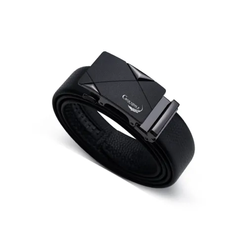 Крокодил верхний слой коровьей кожи ремни мужской ширина 3,5 см