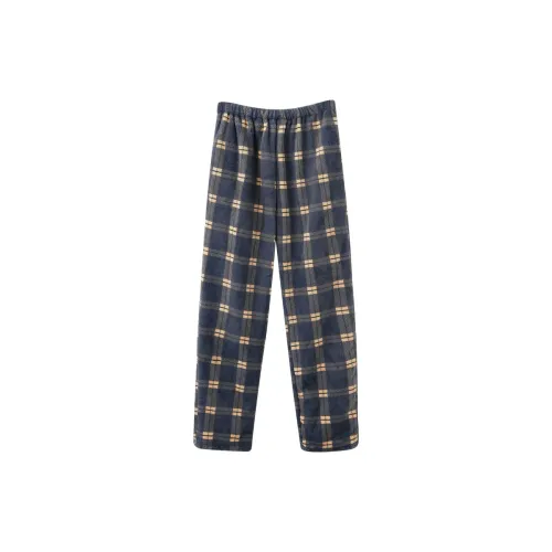 MADALLO Темно-синие мужские пижамные штаны