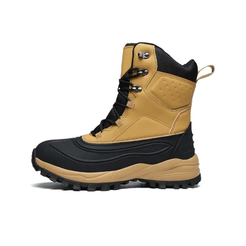 MUSNODO Термический Водонепроницаемый Противоскользящий Короткий MID Ботинки для снега Мужские