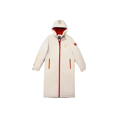 ZOKE Длинный Мода Пуховик