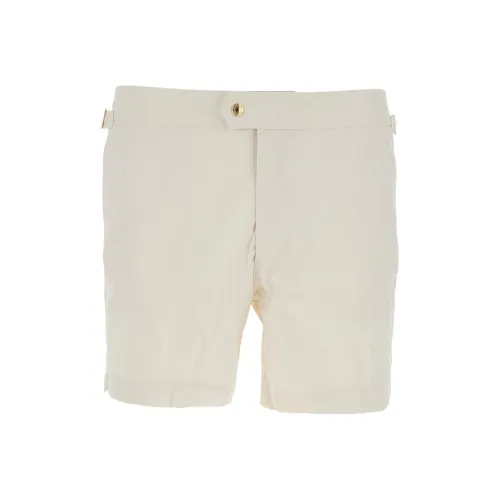 TOM FORD Бежевые Мужские Плавательные Шорты