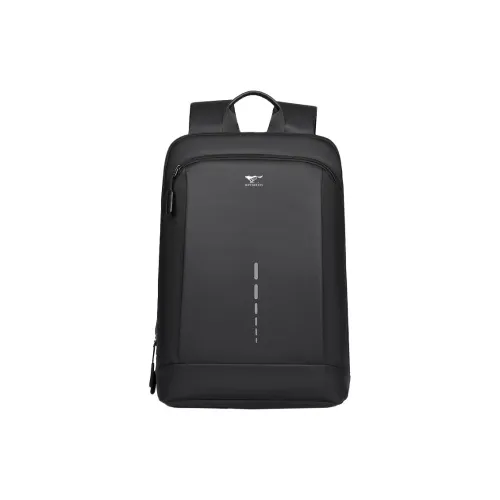 SEPTWOLVES Рюкзак из синтетической кожи стандартный мужской ночной теневой черный