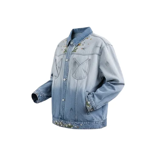 FA2LO Синий Унисекс Джинсовые куртки