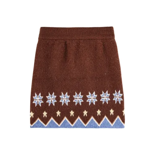 BARRY BANNY Шоколадно-коричневый низ KIDS Юбки