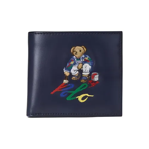 Polo Ralph Lauren Кошелек из коровьей кожи мужской синий