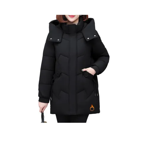 MOUSIDEYOUHUO С капюшоном пуховая куртка женская