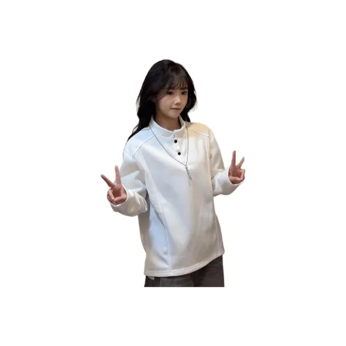 DEAR BETSY Белый Унисекс Свитшоты