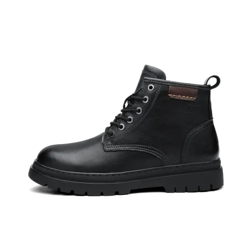 Frank Mully Martin Boots Мужские Черные