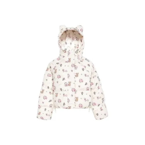 AHDO Розовый Женский Пуховик