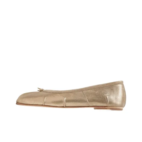 Maison Margiela Tabi Повседневная обувь Женская Золотая