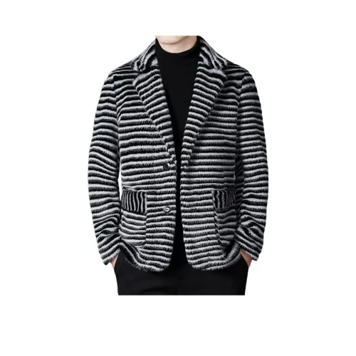 PIERRE CARDIN Черный Мужской Мех