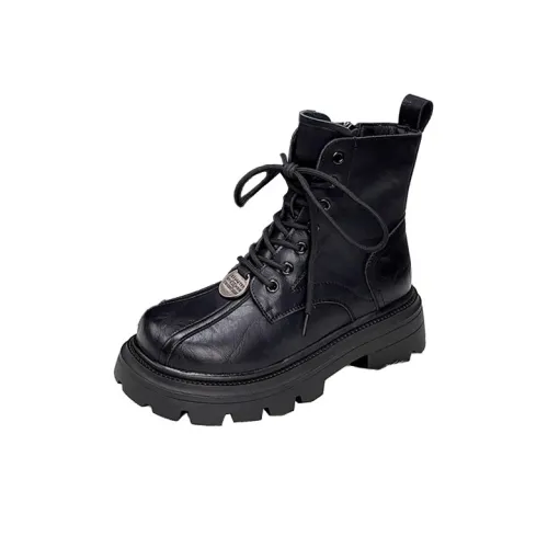 LVYEKE Детские кожаные сапоги MID Топ Унисекс