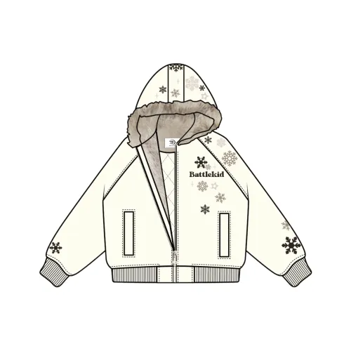 NICEAMOLA Хлопковый пуховик женский