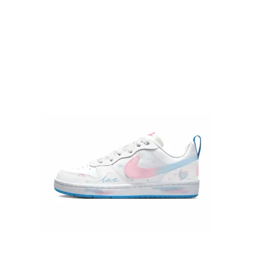 Nike Court Borough Детские Скейтбординги Низкий Топ Светло-Синий KIDS