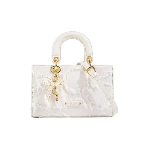 MACKJANICE Полиуретан Синтетическая Кожа Сумка Стандартная Женская Кисточка Белый