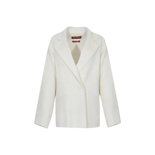 MaxMara Айвори Белый Женское Пальто