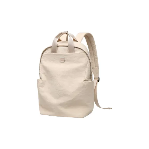 GOLF Ткань Рюкзак Стандартный Женский Абрикос Элегантный Черный