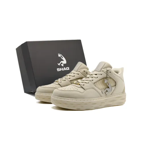 SHAQ Противоскользящие Износостойкие Низкие Кроссовки для скейтбординга Мужские Камень Бежевый