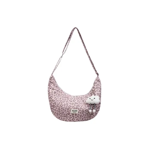 VERADONNA Замша Сумка через плечо Стандартная Женская Розовая