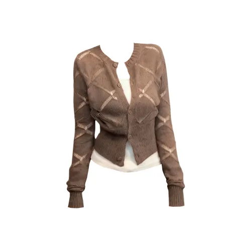 STGX Темно-коричневый Женский Трикотаж