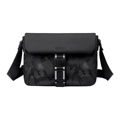 BJIAX Нейлоновая Сумка через плечо Маленькая Мужская Камуфляж Черная