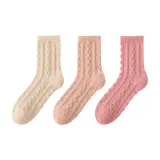 Светлый абрикос / Темно-розовый / Резина розовый [3 упаковки]