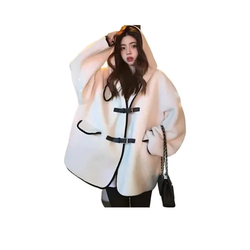 GUOZHEN Вельвет Feel Пальто Женское