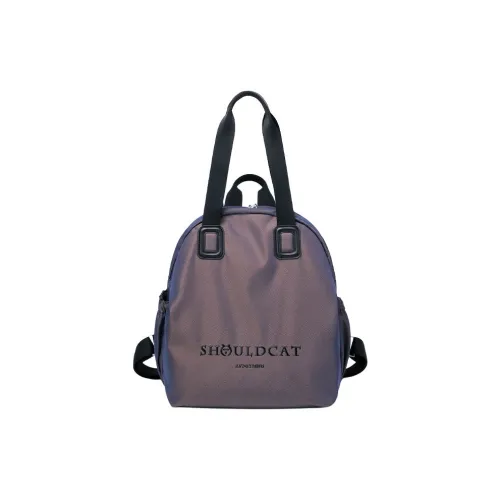 Shouldcat Полиэстер Носимый Рюкзак Стандартный Унисекс Лазерный Черный