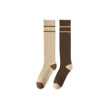 Хаки 1 упаковка + Темный кофейный 1 пара