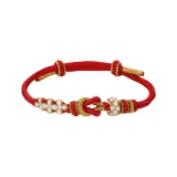 Браслет Mo Xiang Li "Персиковый цветок" - Спокойный Красный