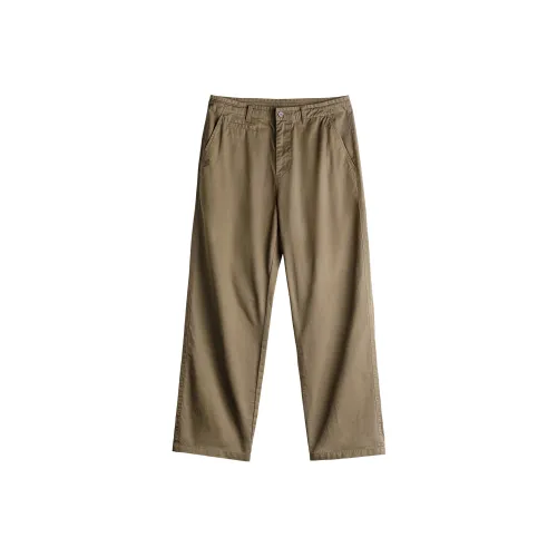 MADEN Хаки Унисекс Повседневные Брюки
