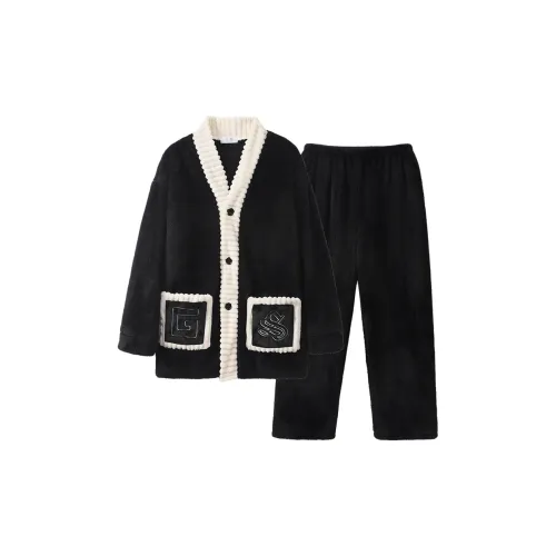 O'MESIK Черный Мужской Пижамный Комплект