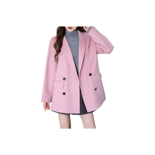 Tonlion Светло-розовое женское пальто