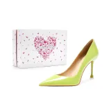 Неоновый зеленый, коробка